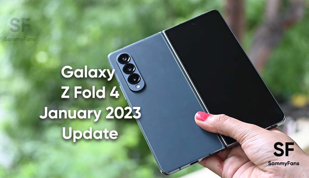 Samsung Releases January 2023 Security Update For Galaxy Z Fold 4 In