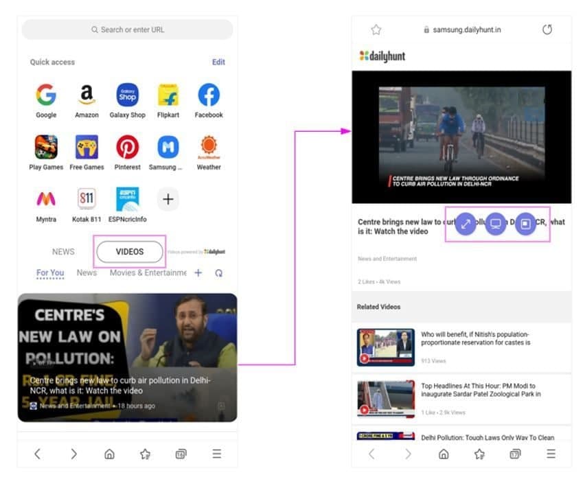 How To Open  Videos in Browser Instead of  Android App