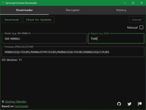 Samsung Firmware Downloader: Download software updates for Galaxy