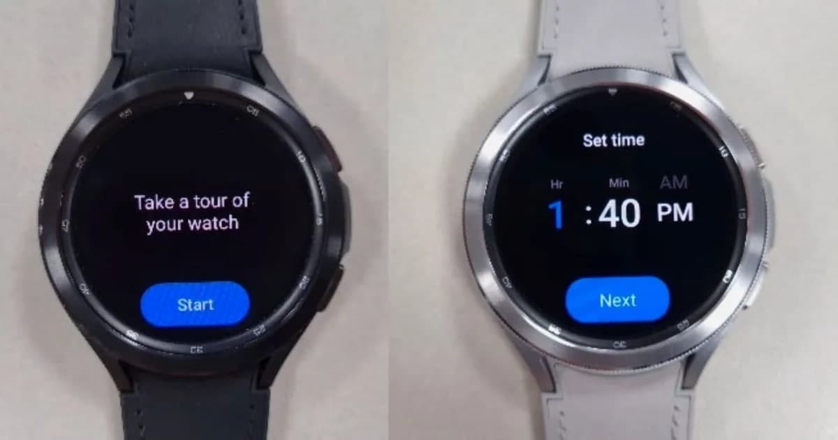 Samsung Galaxy Watch 4 Live Image