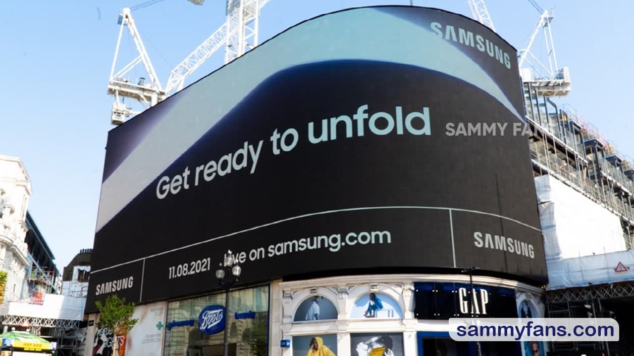 Samsung Unpacked Outdoor Advertisement