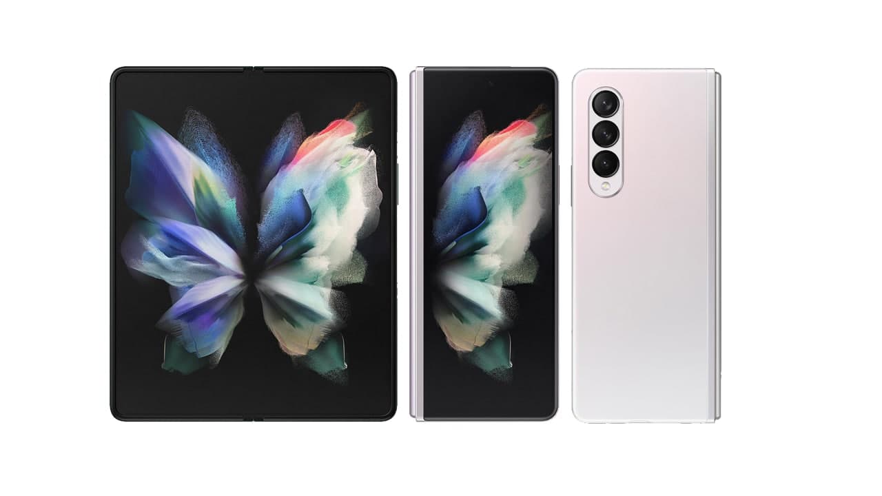 Obtain the formal wallpapers of Samsung Galaxy Z Fold 3 and Z Flip 3 anteprima