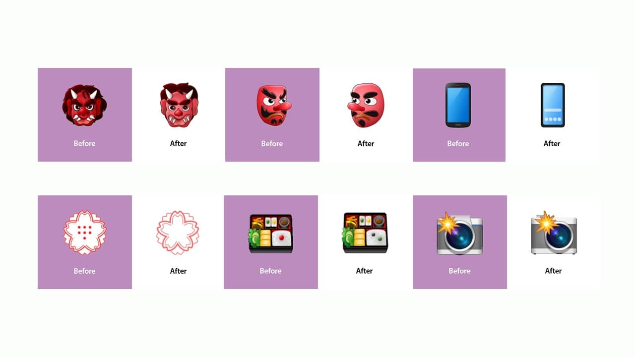 Samsung One UI 3.1.1 Emoji