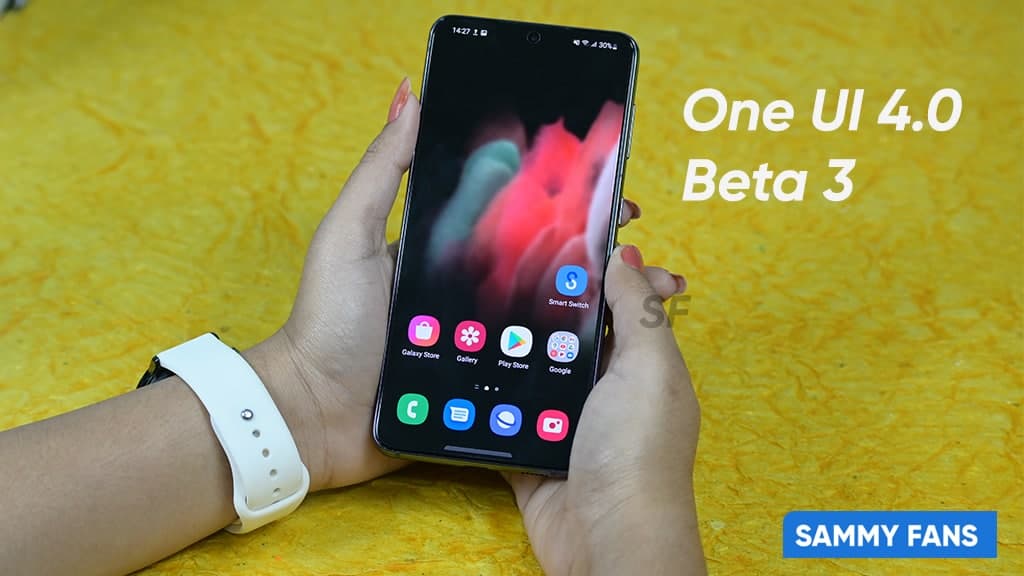 One UI 4 Beta 3