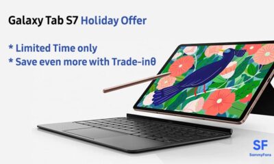 Samsung Galaxy Tab S7 Holiday Offer