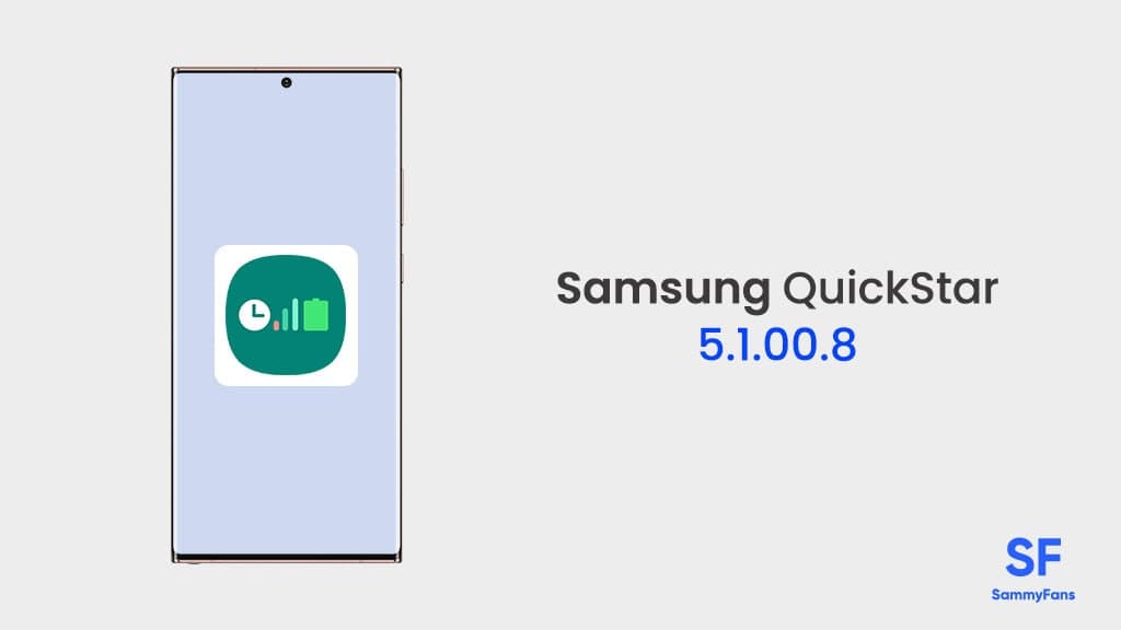 Samsung QuickStar update