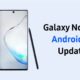 Samsung Galaxy Note 10 Android 12