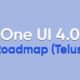One UI 4.0 Roadmap Canada