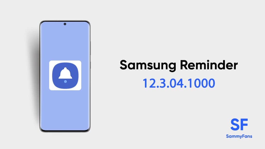 Samsung Reminder update