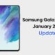 Samsung Galaxy S21 FE January 2022 update