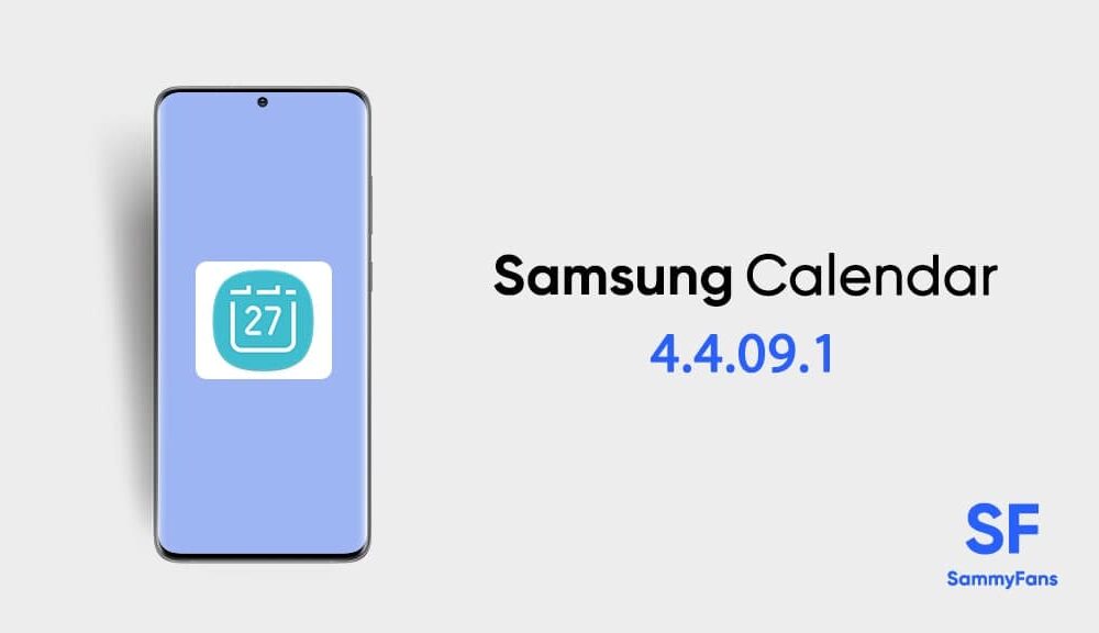 Samsung Calendar app is getting 4.4.09.1 version update Sammy Fans