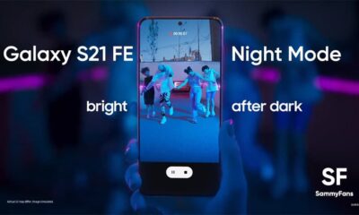 Galaxy S21 FE Night Mode