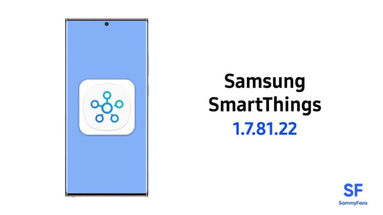 Latest Samsung SmartThings 1.7.81.22 Update Improves Performance