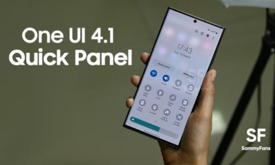 One UI 4.1-based Quick Panel