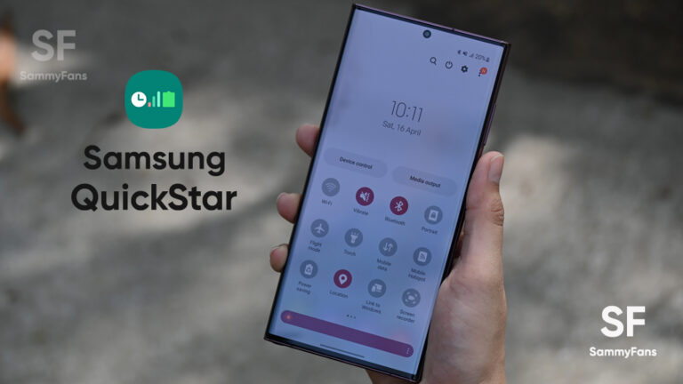 Samsung Good Lock QuickStar