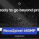 Samsung Hexa2pixel 450mp camera