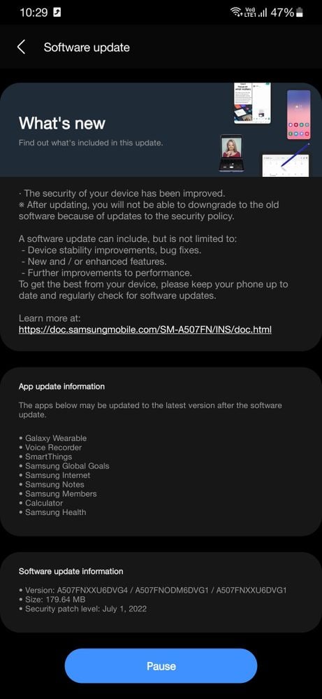 Samsung Galaxy A50s gets July 2022 security update with various app ...
