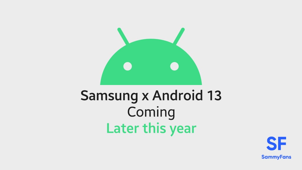 samsung galaxy android 13