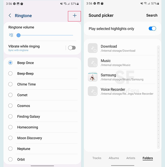 How to Set a Custom ringtone for a Contact group - Samsung Manual | TechBone