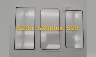 Samsung Galaxy S23 series screen protector leak