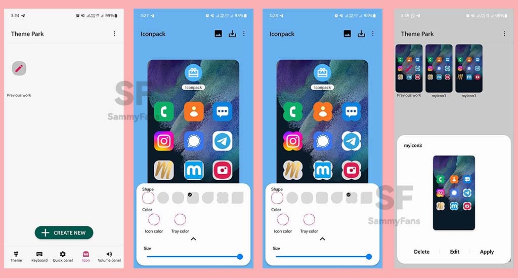 How To Change ICON Size On Samsung Galaxy Phone? 