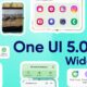 Samsung One UI 5 widgets