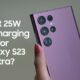 Samsung S23 Ultra 25W charging