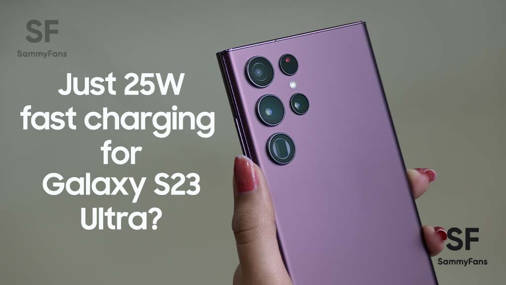 Galaxy S23 Ultra : vers une nouvelle option de charge qui fait du