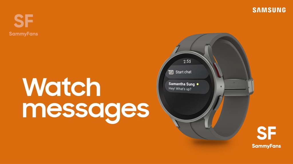 Muốn trải nghiệm tính năng nhắn tin cực kỳ tiện lợi trên Samsung Galaxy Watch 4? Hãy xem ngay hình ảnh liên quan đến dòng sản phẩm này và khám phá thêm các ưu điểm của nó!