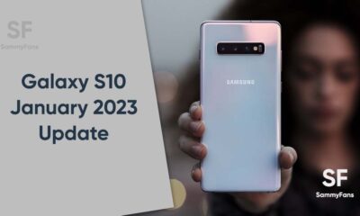 Samsung S10 January 2023 update