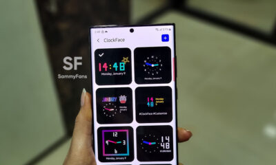 Samsung Clockface new update