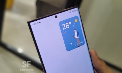 Samsung Weather Widget update