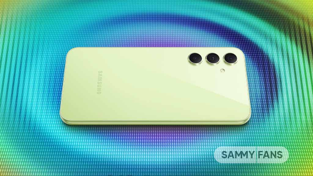 Samsung Galaxy A54 May 2024 update