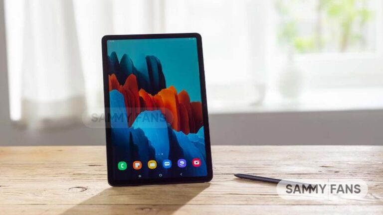 Samsung Galaxy Tab S7 Update