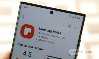 Samsung Notes new update