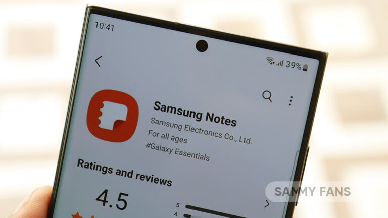 Samsung Notes 4.4.23.25 update