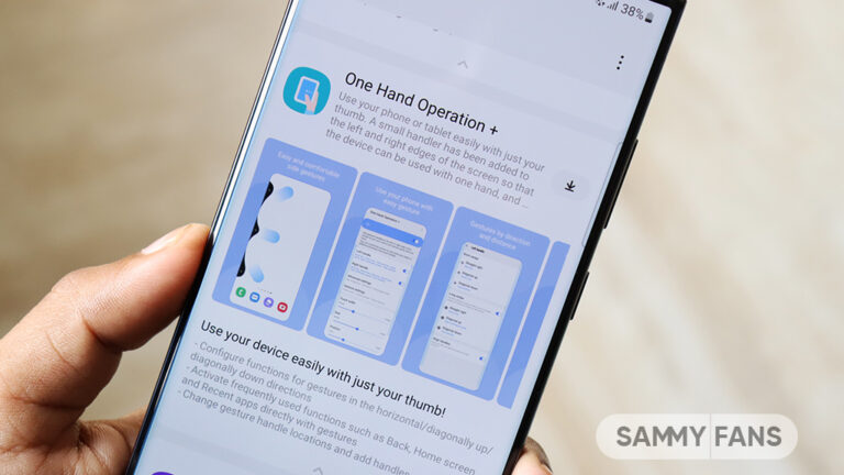 Samsung One Hand Operation+