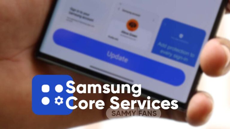 Samsung Core Services 3.9 update