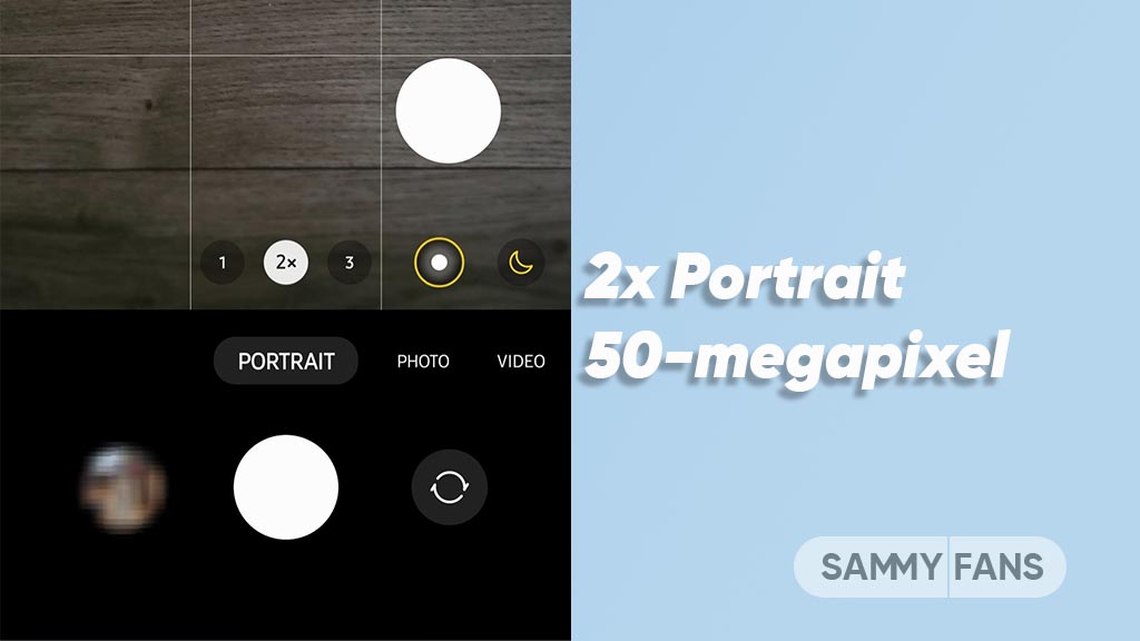 Samsung Galaxy S23 Ultra 2x portrait mode