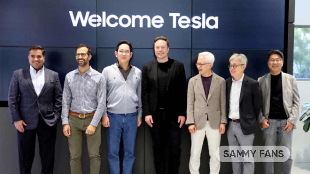 Samsung Lee Tesla Elon Musk