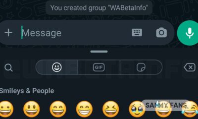 WhatsApp Redesigned Keyboard