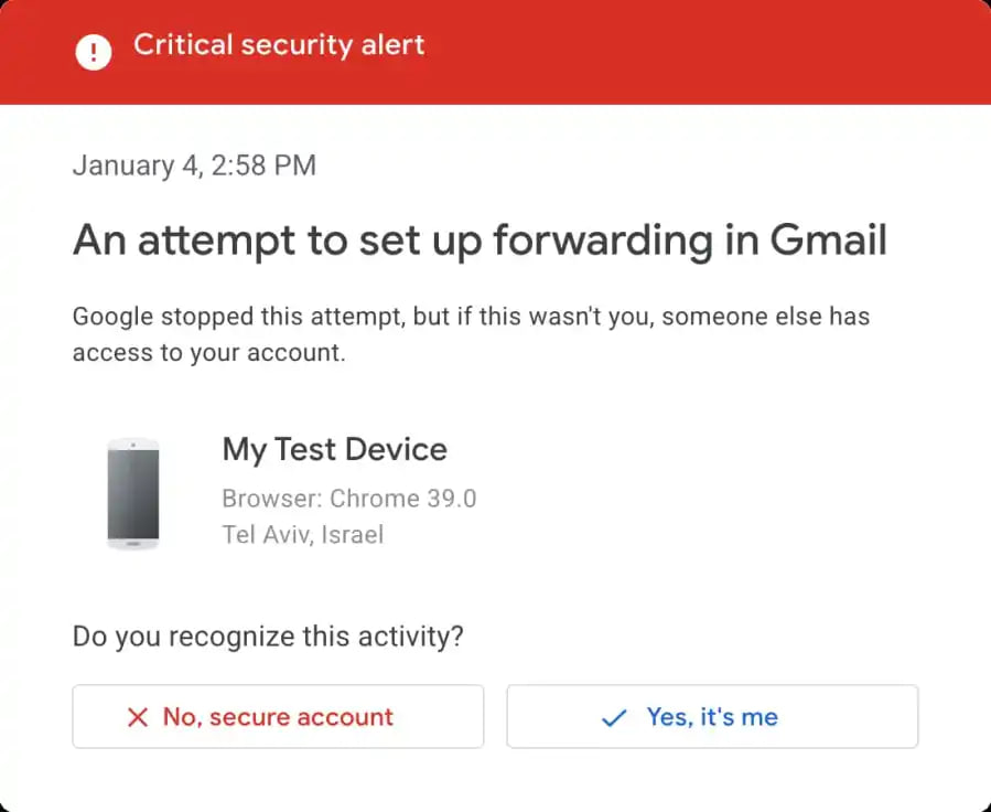 Gmail New Prompt