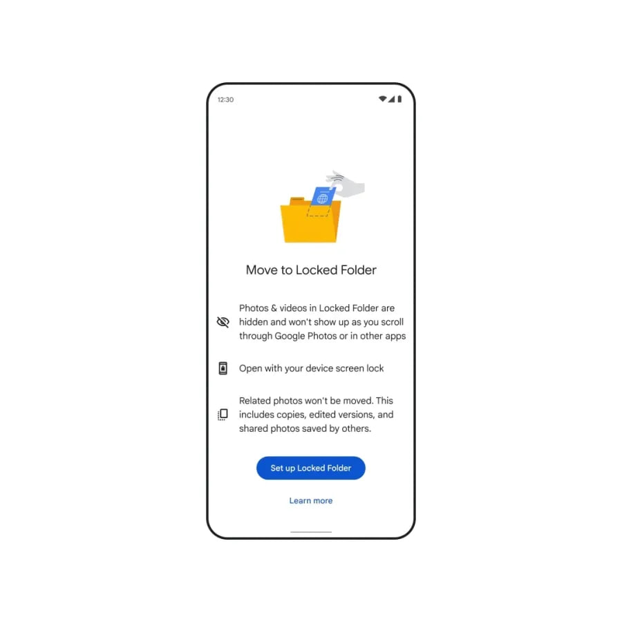 Google Photos Locked folder