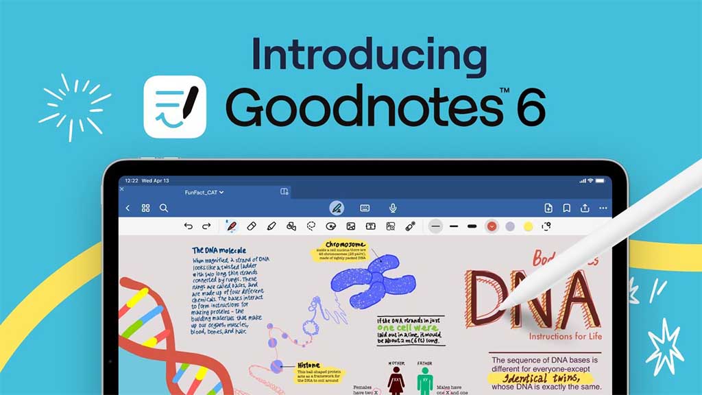 Goodnotes 6 New Features AI NoteTaking, AI Math Assistance, Dynamic