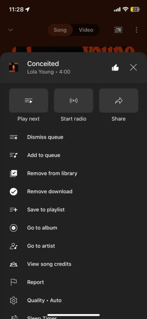 YouTube Music design