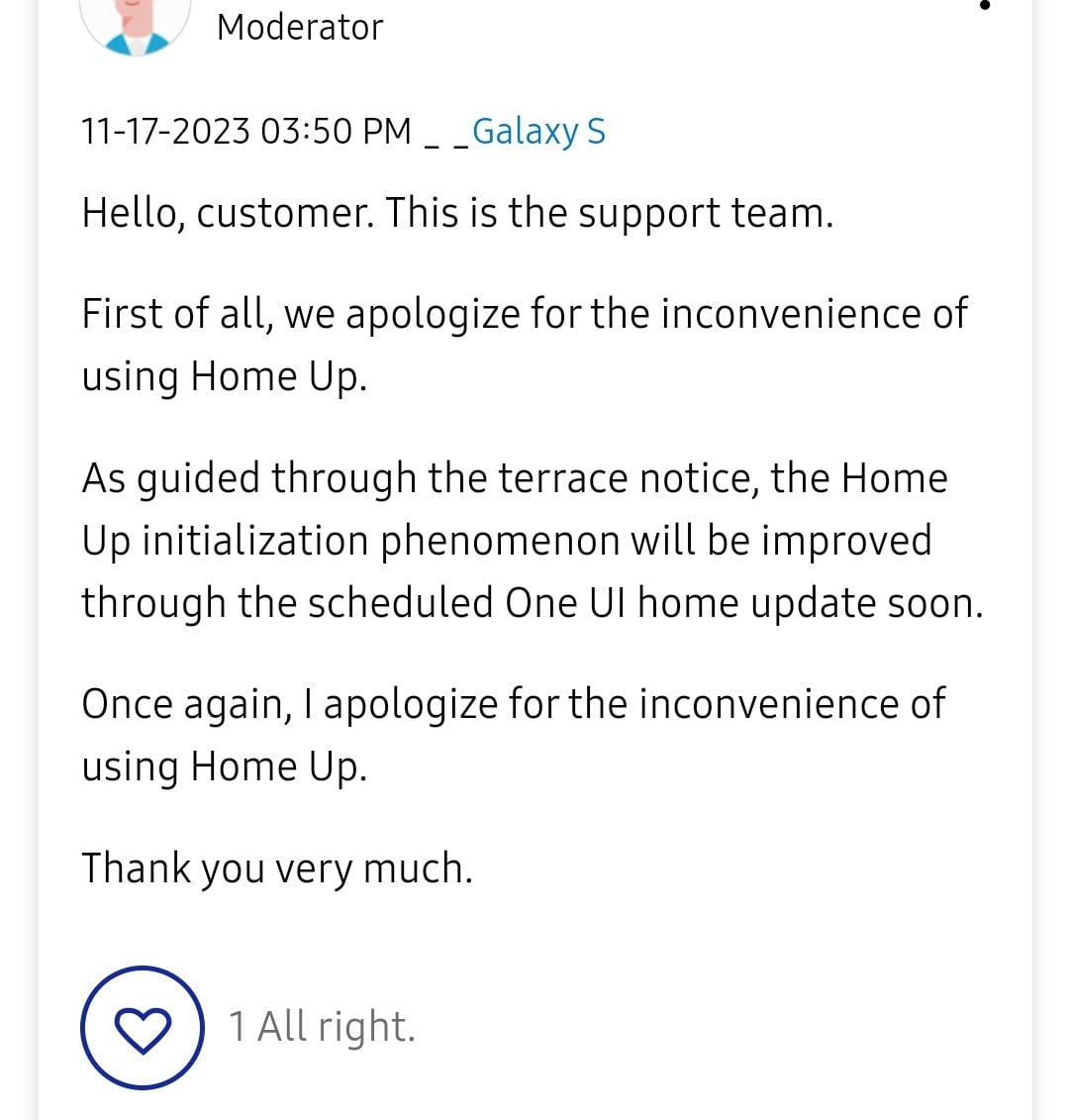 One UI Home Samsung Android 14 update