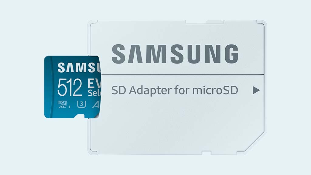 Samsung EVO Select microSD card