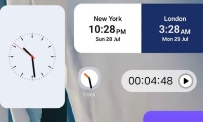 Samsung One UI 7 Clock