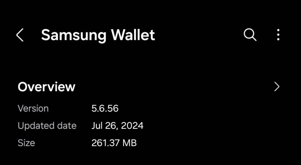 Samsung Wallet 5.6.56