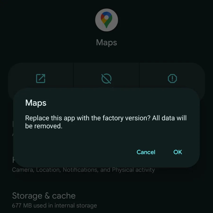 Google Maps Crashing issues